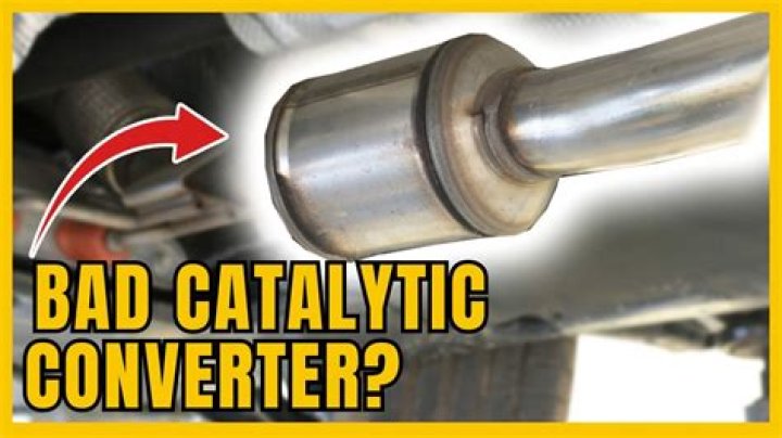 bad catalytic converter