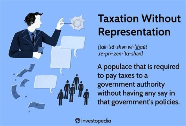taxation without representation meaning